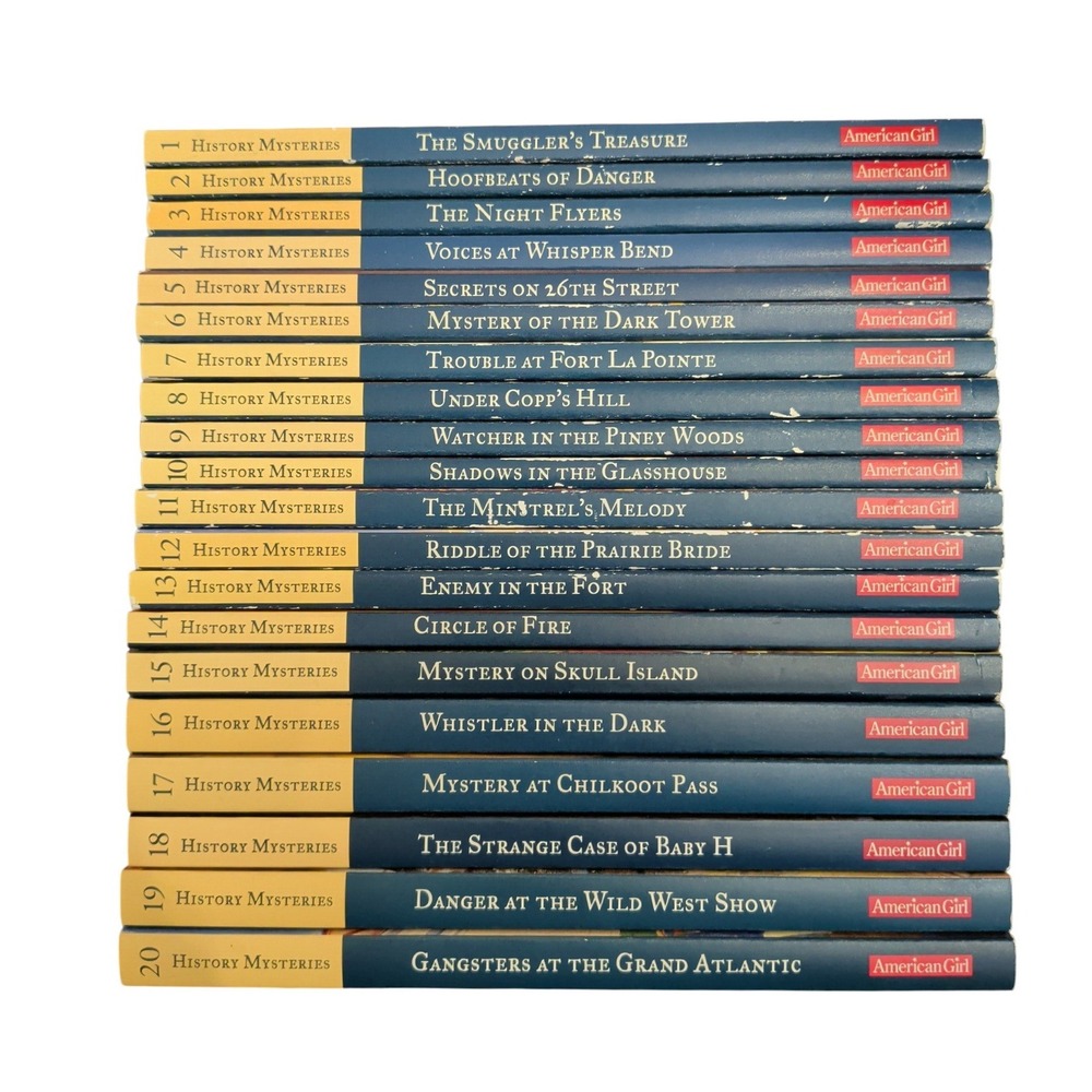 American Girl History Mysteries Set 1-20 Paperback Books Pleasant Company
